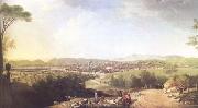 Thomas Patch A distant View of Florence (mk25) Sweden oil painting artist